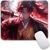 Anime Standard Mouse Pad Demon Slayer Gamer Mouse Mat Small Gaming Mousepad Travel Mouse Mats Non-Slip Office Mousemats