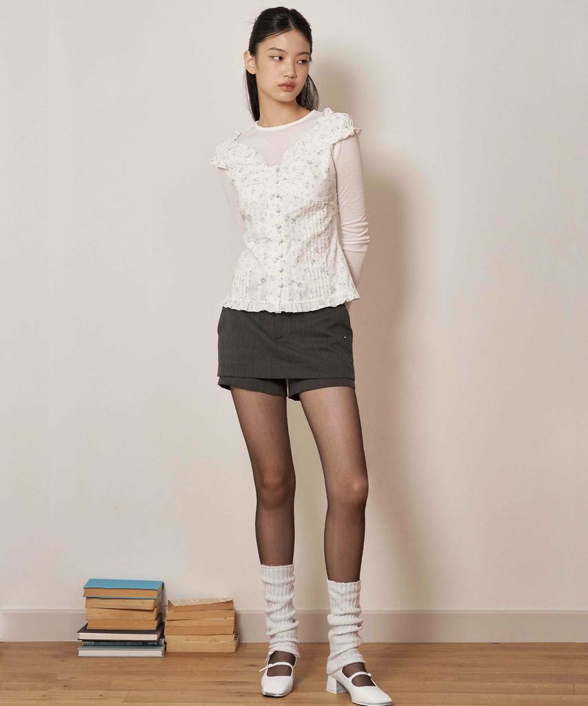 LOTSYOU Lotsyou_April Blossom Lace Top