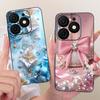 For Itel A50 A50C 4G Case Cool Lion Luxury Painted Cover Soft TPU Phone Case For Itel A50C A 50 C ItelA50 ItelA50C Fundas Bumper