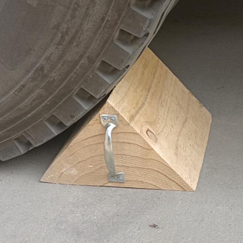 Solid Wood Portable Wheel Chock