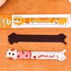 12cm Kawaii Stationery Ruler Kawaii Cute Design Magnetic Bookmark Ruler  for Students