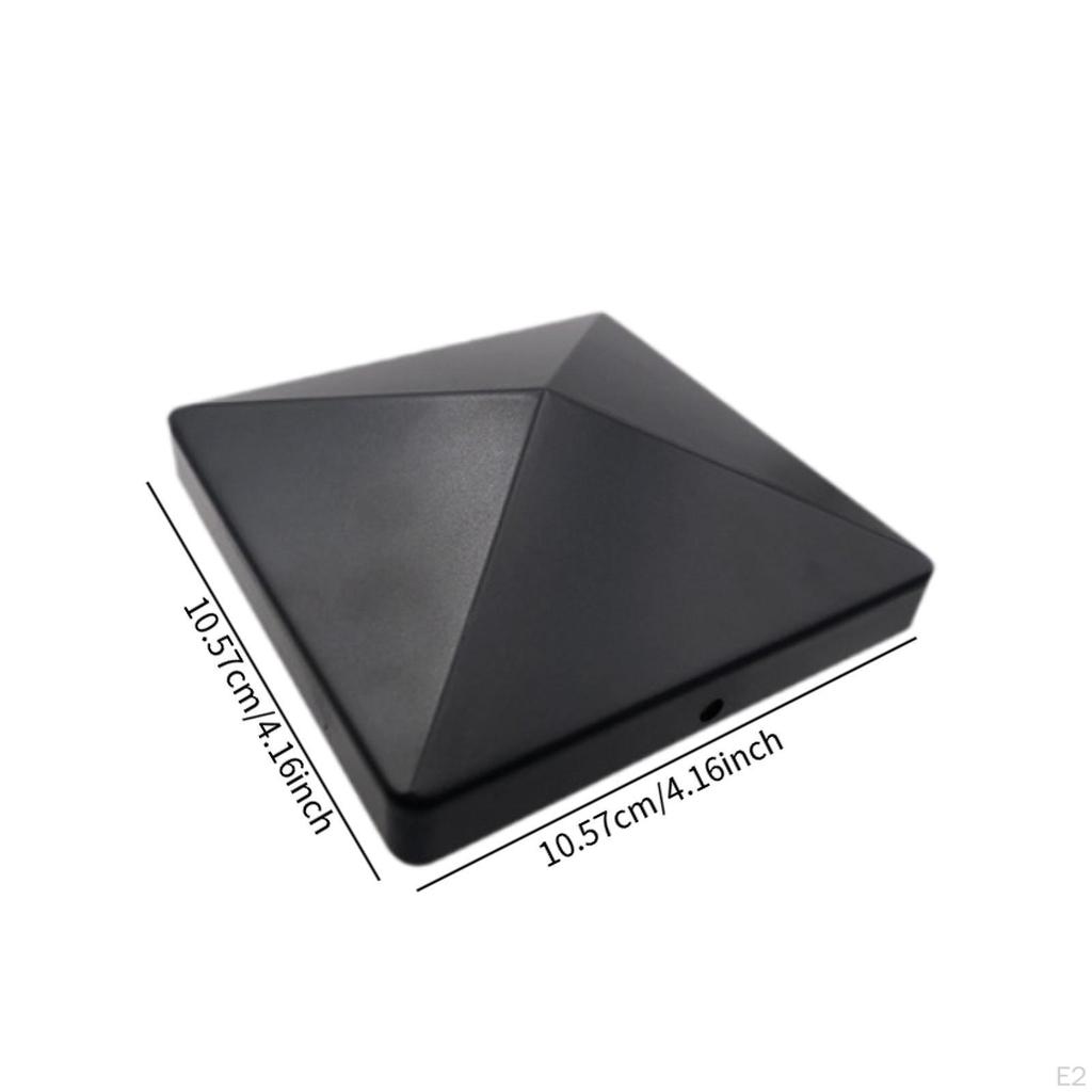 10 ks krytů plotových sloupků a ochranných krytů nahrazuje opakovaně použitelné příslušenství pro zábradlí