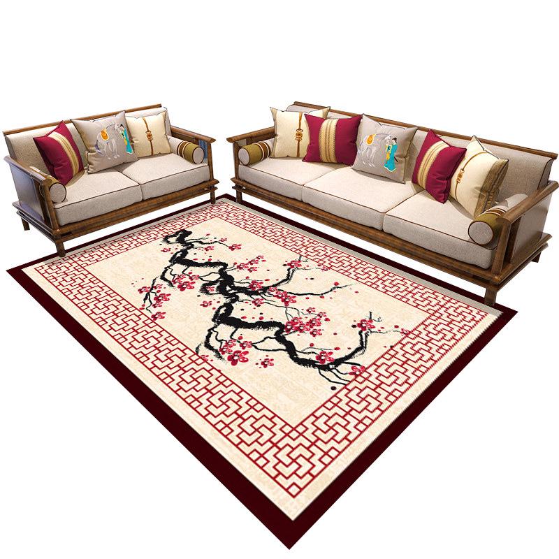 Custom Chinese Style Carpet: Living Room, Sofa, Coffee Table, Bedroom, Bedside Mat