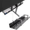 A03F-Metal Desktop Portable Storage Table Underwire Frame Undertook Cable Management Tray Insert Metal Wire Management Fixture