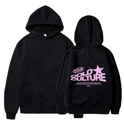 2025 Nová mikina Harajuku Hip Hop Vzor písmen Sportovní mikina Y2k pro muže a ženy Punk Rock Streetwear Volná Pár