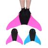 Mermaid One-Piece Monofin Whale Tail Flippers for Swimming and Diving