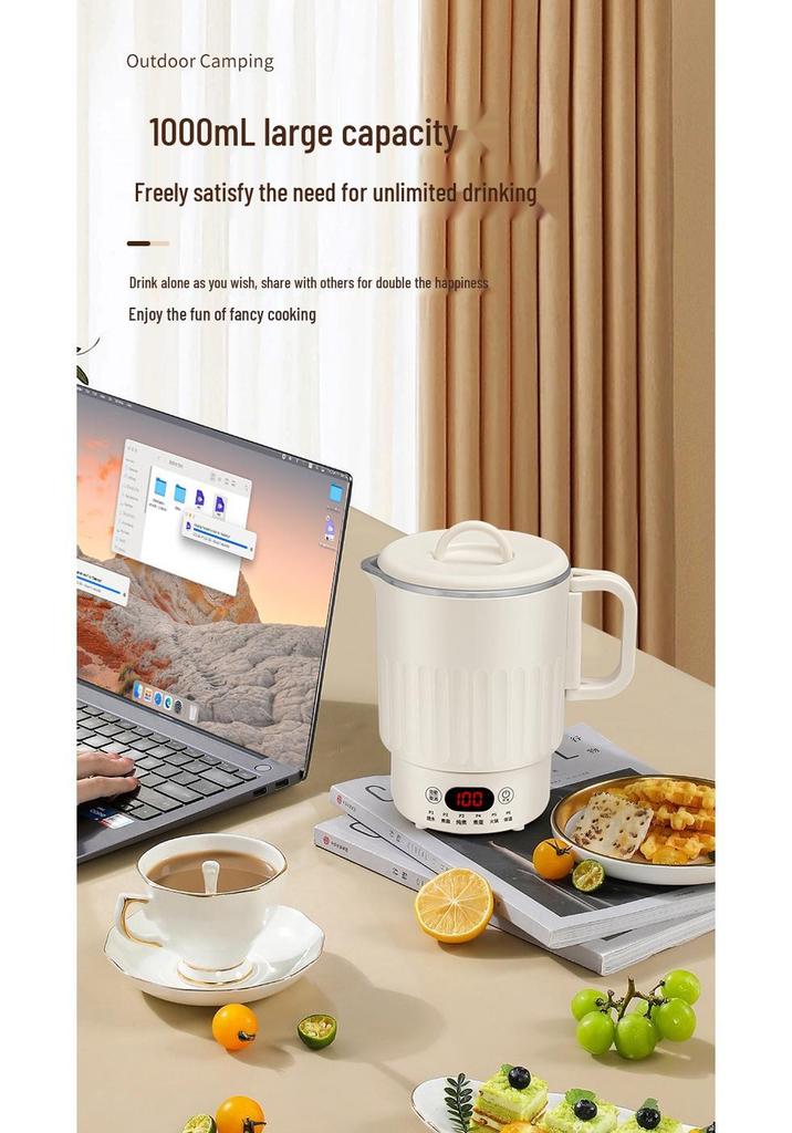Portable Multi-Functional Electric Folding Kettle - Ideal for Home and Travel
