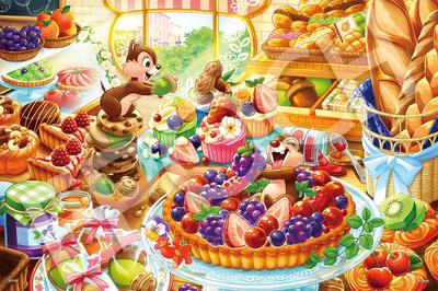 Epoch 1000 Piece Jigsaw Puzzle Disney Puzzle Decoration Collage Chip 'n Dale -Let's Make Together- (50 X 75 Cm) 97-704s Comes with Glue, Spatula and