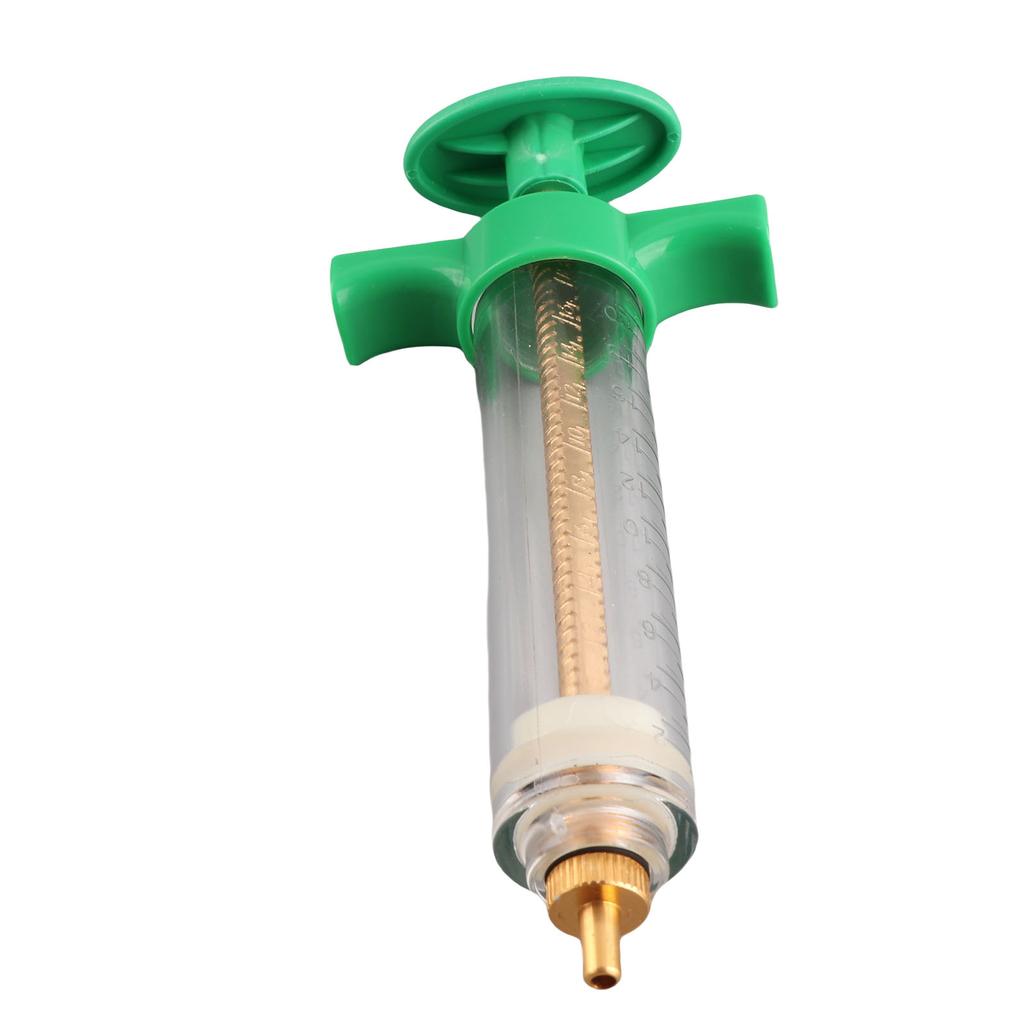 Veterinary Injection Syringe Livestock Farm Manual Injector for Pig Cattle Sheep Dog Cat20ml 13.5cm   5.3in