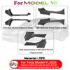 For Tesla Model YL 2026 TPE Front Rear Door Sill Protector Threshold Strip Waterproof Anti-kick Guard Panel Interior Accessories