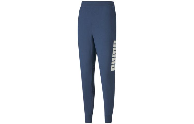 PUMA Knitted Sweatpants Men s Dark Denim Blue Moderate Sweatpants 582765-43 XL