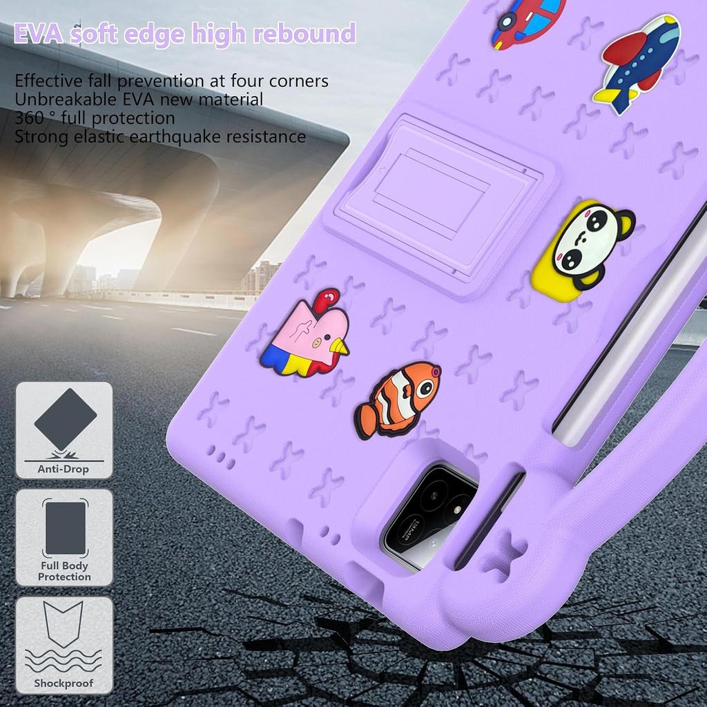 EVA child drop protective cover for Onn Pro 11-inch tablet yellow
