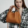 Super Hot Genuine Leather Women's Bag Spring and Summer New Simple and Versatile Crossbody Bag Popular with Hand Bucket Bag This Year