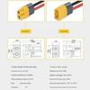 DC8020 Female Wire 14AWG 30Cm Outdoor Power Supply Replacement For Power Station Drones Battery Charging Cable