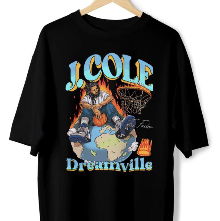 Dreamville J Cole Tee Unisex T-Shirt Full Size S to 5XL EG287 Unisex T-Shirt XL