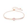 Ein Herzmuster Exquisites Mode Trendiges Vergoldetes Armband Damenarmband Rosa 5646745