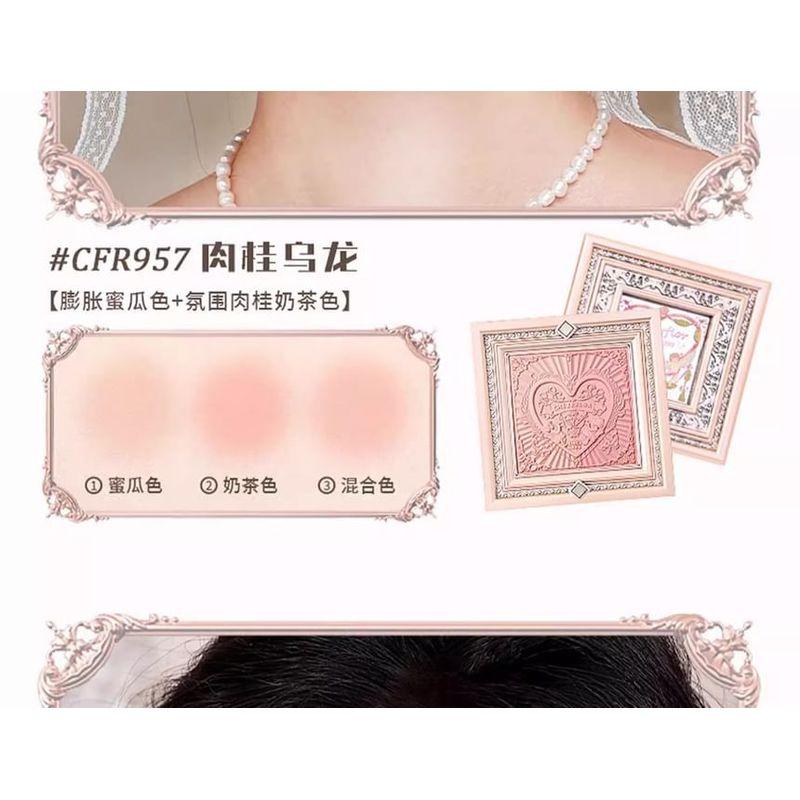 CHEERFLOR - Brilliant Secret Series Two-Tone Frame Blush Palette - 2 Types