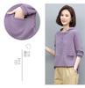 Women's Fashionable Mom Style Casual Sweatshirt Set: 2025 Spring/Autumn Two-Piece Outfit