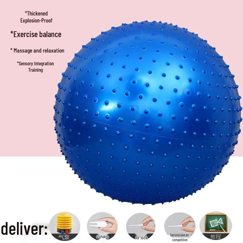 Verdickter Dragon Ball: Großer Sensorik-Integrations- & Massage-Yogaball für Kindersport & Heimfitness.