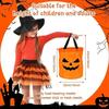 1/3/5 PCS Foldable Pumpkin Candy Bag Trick or Treat Without Candy LED Lights Halloween Decoration Thanksgiving Party Gift Basket