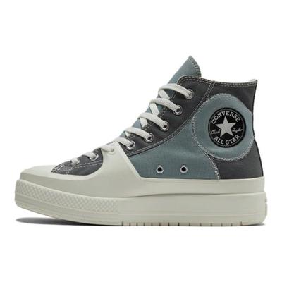 Pantofi de sport unisex Chuck Taylor All Star Construct High Colorblock - Tidepool Verde Tidepool-Gri Cyber-Grey A03472C