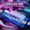 Custom Name Personalized Dallas Cowboys Pattern Mousepad, Laptop PC Desk Mat, Decorative Desk Mat for Home Keyboard Pad Gift