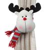 Christmas Curtain Buckle Santa Claus Snowman Elk Christmas Decorations Window Decoration Christmas Gifts