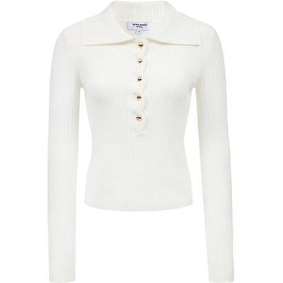 Women's Slim Fit Ribbed Knit Top