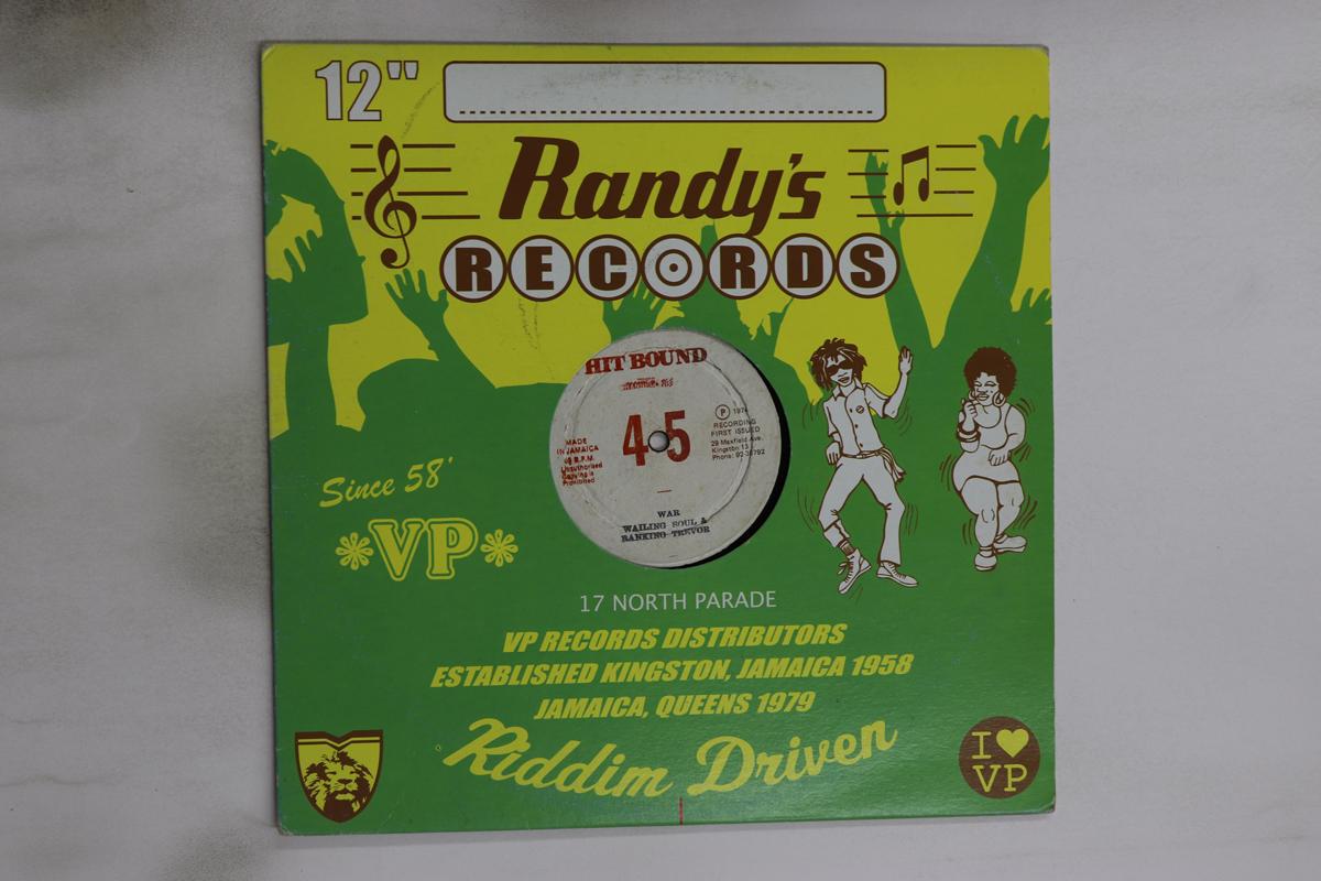 

12inch Record WAILING SOUL & RANKING TREVOR - War / Jah Give Us Life Don t Feel N NONE HIT BOUND 1978 Jamaica Reggae, Ska & Dub Used