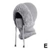 Women's Winter Hat and scarf hat Slouchy Fleece Beanie Knitted Cap Scarf Activities with Skull H1V5