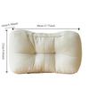 Soft Lumbar Support Pillow Washable Lumbar Pillow Relax Your Waist Linen Waist Pillow  Car Seat