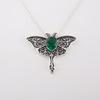 Chromdiopsid Edelstein 925 Sterlingsilber Schmuck Anhänger 1,2" Geschenk für Ehefrau CP-31-5
