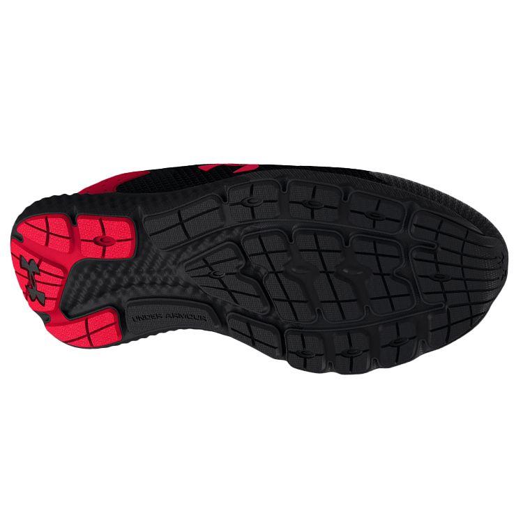 Under Armour Men's Charged Rogue 3 Reflect Black Red 3025525-001
