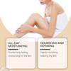 Body moisturizing essential oil nourishes, softens and smoothes skin with a light fragrance of vanilla