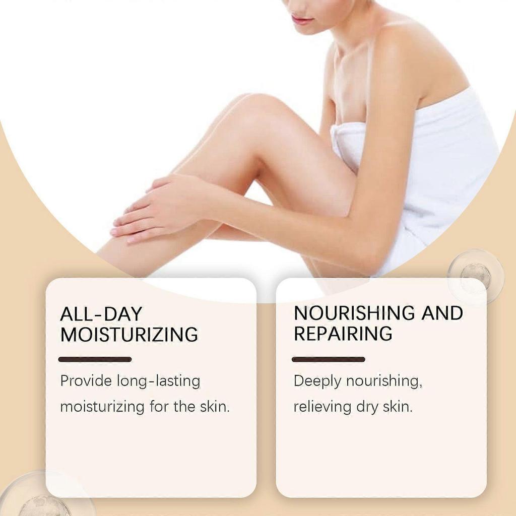 Body moisturizing essential oil nourishes, softens and smoothes skin with a light fragrance of vanilla