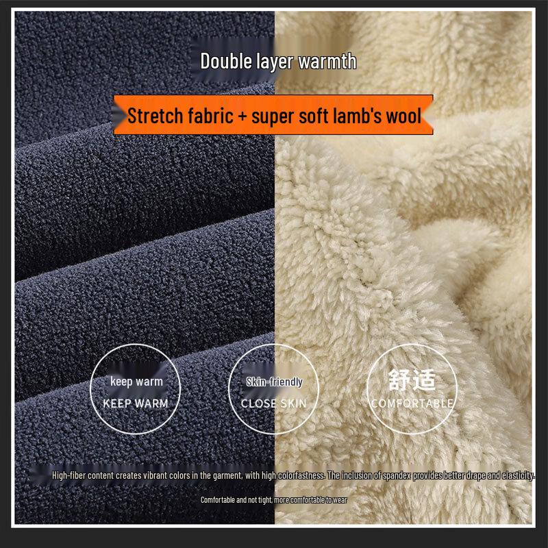 JEEP SPIRIT Men's Fleece-Lined Casual Sweatpants