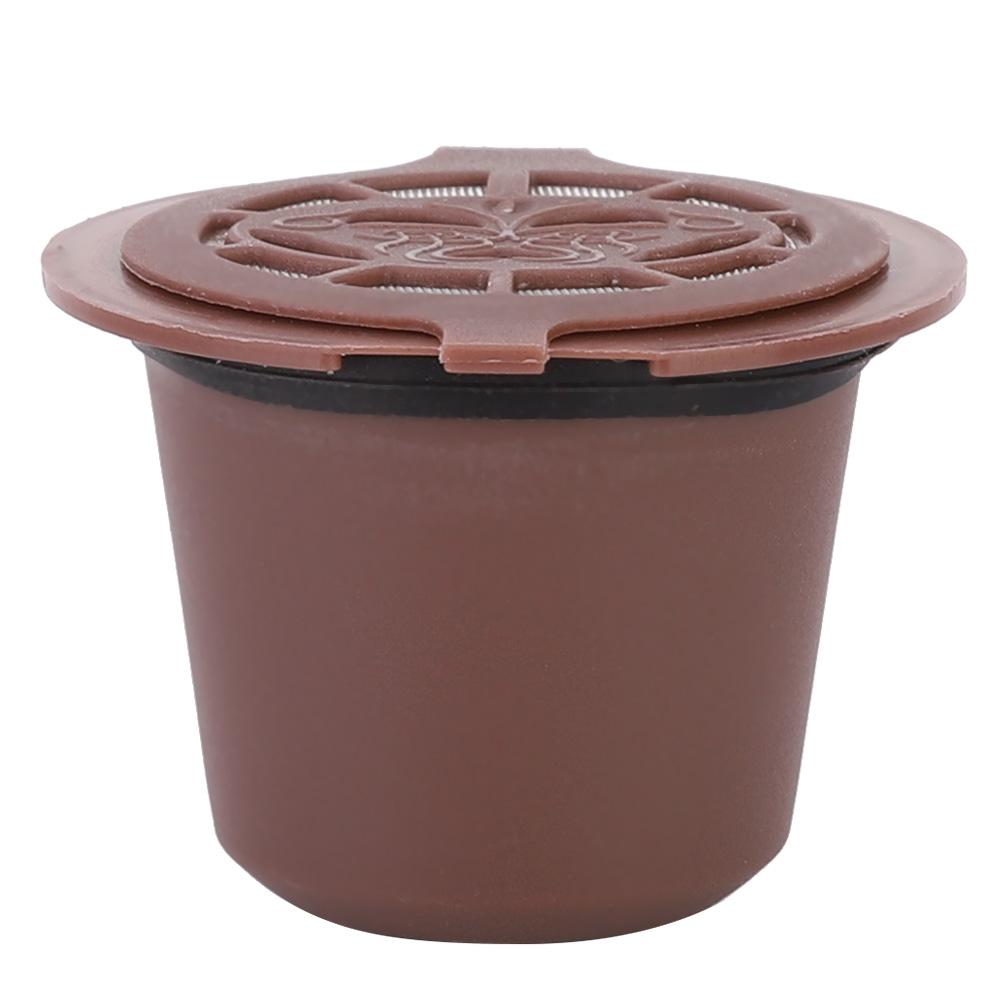 3Pcs Household Reusable Coffee Capsules Filter Refillable Capsules Cup Fit for Nespresso