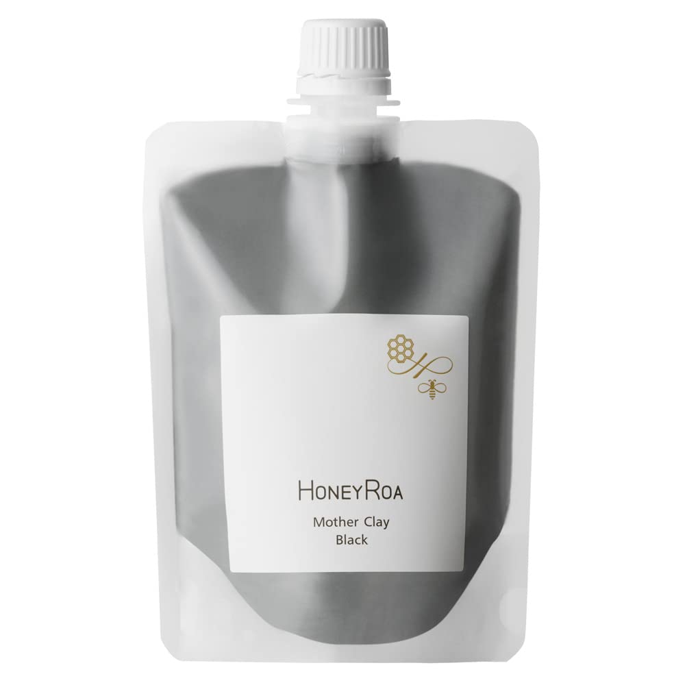 

HONEY ROA Мать-глина 240 г Для липкости и темных пятен, вызванных кожным салом Глиняная маска-пленка [Старый продукт] (черный) Смывать чёрный