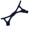 AntiSnoring Chin Strap Adjustable Breathable Stop Snoring Strap Jaw Support Belt(Black with Blue Edge )