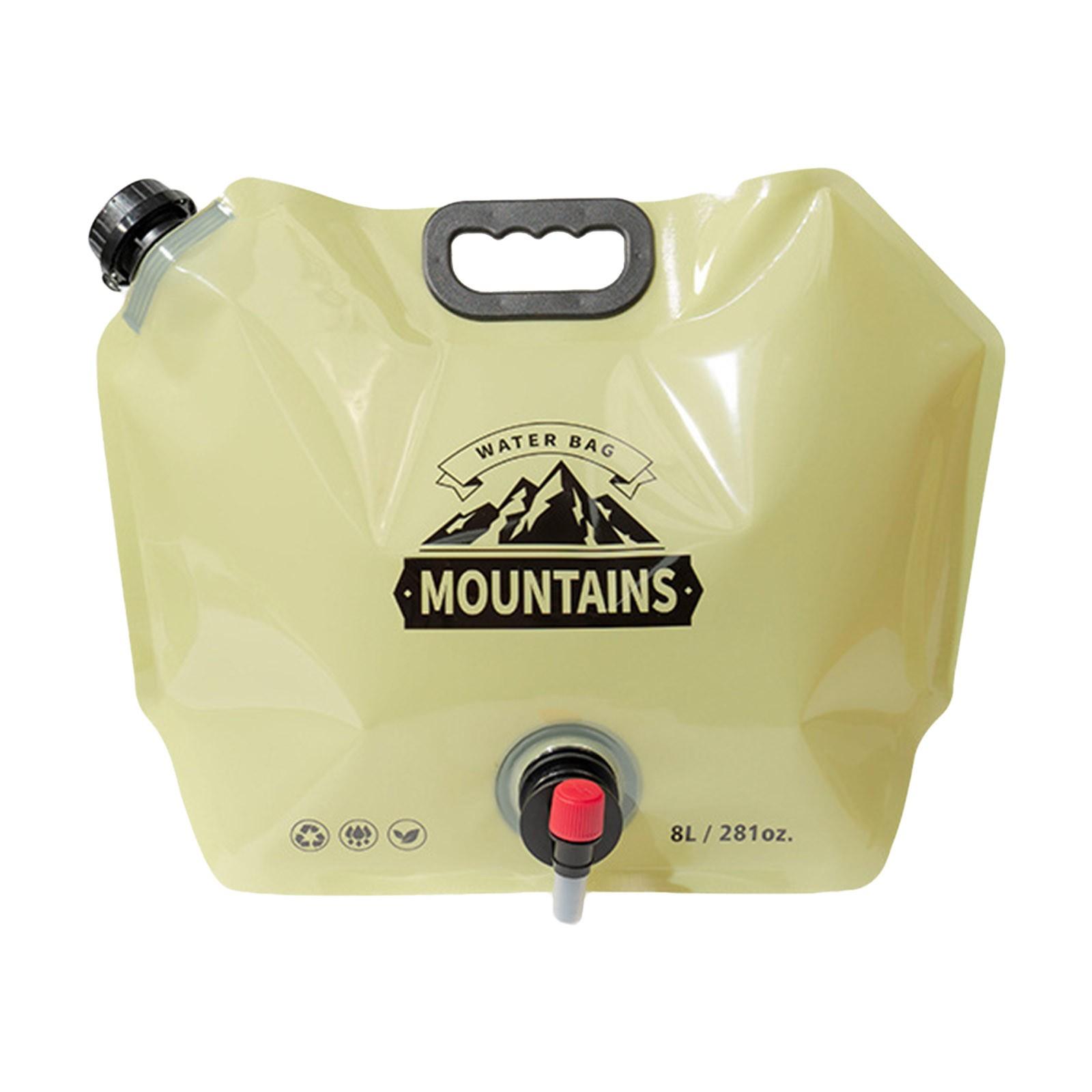 

Уличная большая вместимость складной мешок для хранения воды утолщенное пластиковое ведро с принадлежностями для кемпинга(270 унций) One Size