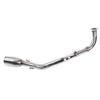 Motorcycle Exhaust Middle Link Pipe Heat Resistant Replacement for NMAX125 NMAX155 2020‑2021