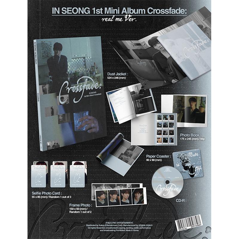 [Vorbestellung] SF9 INSEONG Mini-Album [Crossfade] (Online-Vorteil)