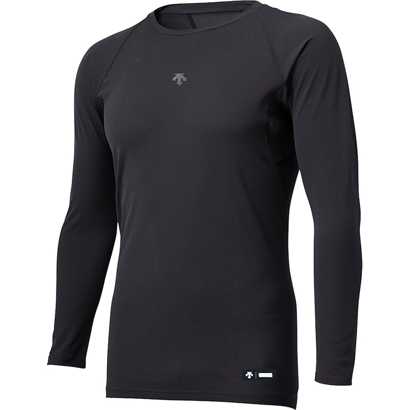 

[DESCENTE] round long sleeve undershirt DB5SUD20M men s black M