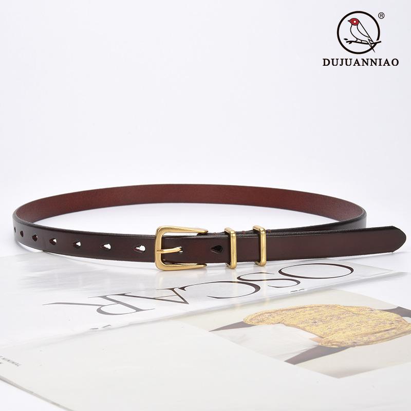 Women's Versatile Retro Cowhide Leather Belt