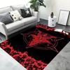 Satanic Satan Area Rug Carpet Demon Skulls Ouija Board Gothic Mat Doormat for Living Room Bedroom Home Decor Witchcraft Supplies