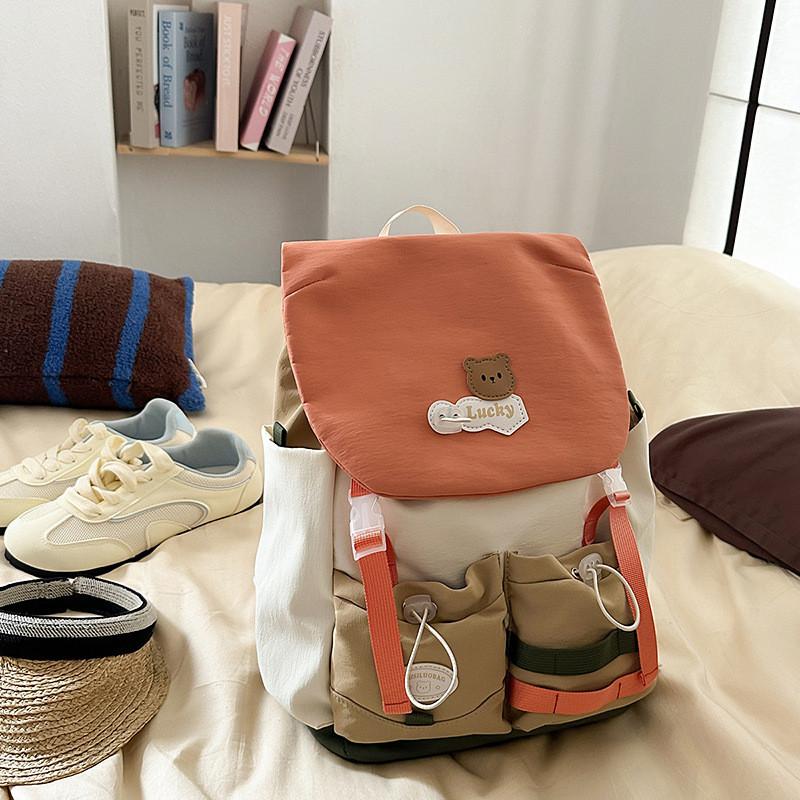 Stylish Japanese Collapsible Backpack With Waterresistant Nylon For Travel And School Use