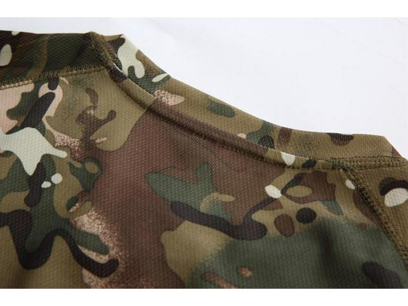 Men's Korean Style Camouflage Short Sleeve T-shirt, Special Forces Slim Fit Military Summer Tee, Trendy.