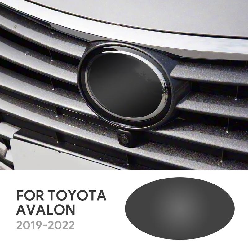 For Toyota Avalon - Car Front on Emblem Pre Cut Dark Smoked TPU PPF Protection Film Anti-scratch Exterior Accessories