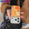 Luxury Water Ripples Pattern Electroplated Resin Casting Phone Case For iPhone 17 Air 16 Pro Max 15 14 Plus 13 12 11 Back Cover