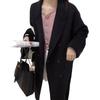 Woolen coat women's woolen coat autumn and winter feeling medium and long small new